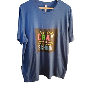 Men's last day of school T-shirt NWOT